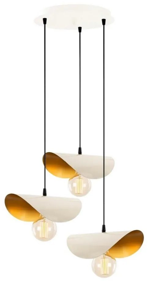 Lampadario su filo SIVANI 3xE27/100W/230V