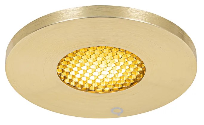 Set di 6 faretti da incasso moderni da bagno oro IP54 - Shed Honey