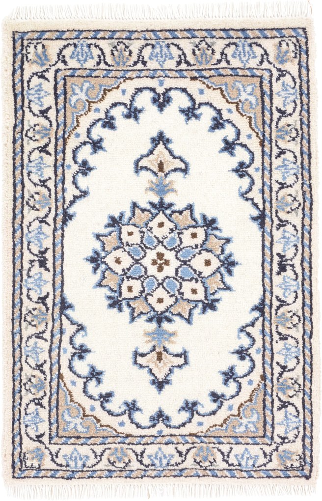 Nain Tappeto 40x60 (Iran) Annodato A Mano