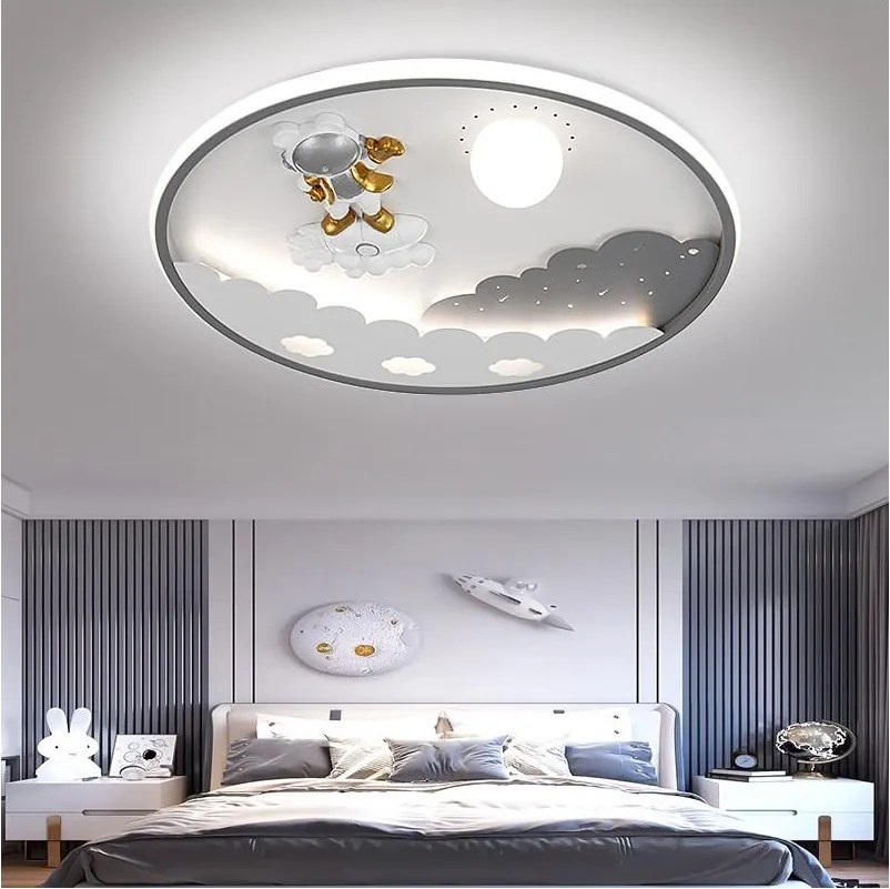Brilagi - Plafoniera LED dimmerabile da soffitto per cameretta ASTRO LED/68W/230V 3000-6000K +telecomando