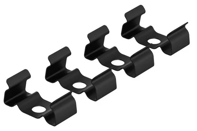 Clips di Fissaggio per Profilo da Incasso per striscia LED (conf. 4pz)