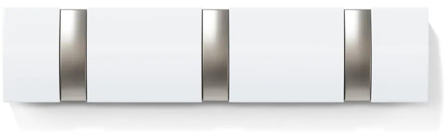 Appendiabiti da parete bianco in legno di pioppo Flip - Umbra