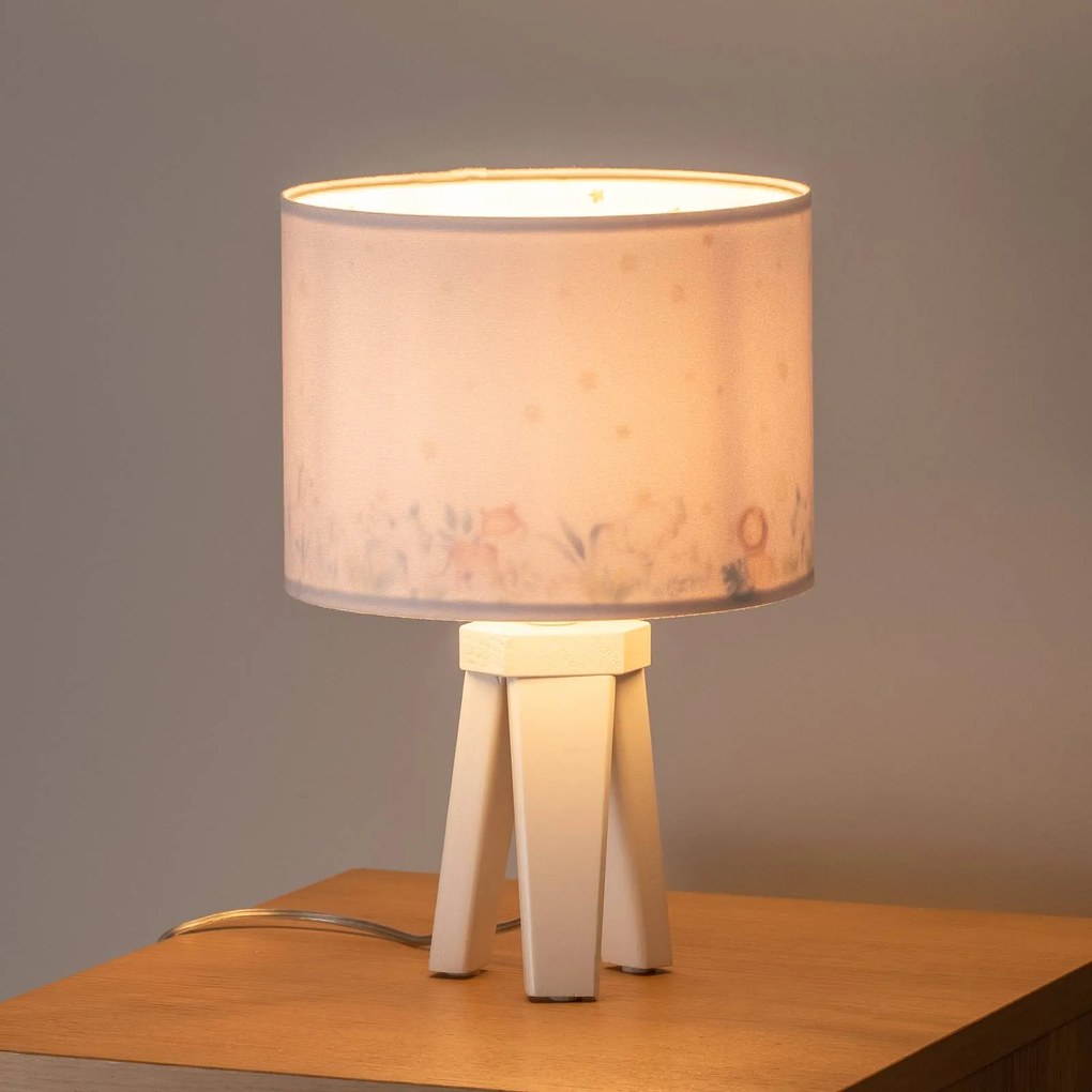 Maco Design Lampada da tavolo per bambini Max, base a tre gambe