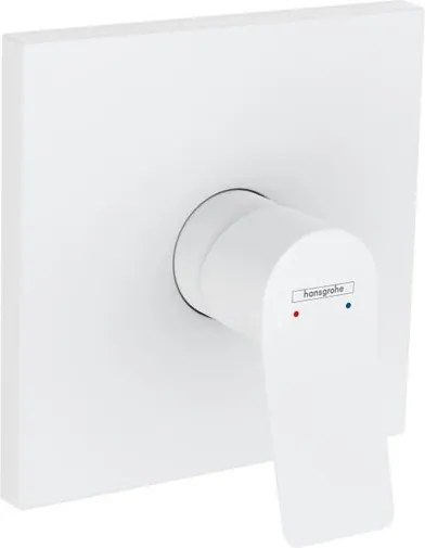 Rubinetto per doccia getto a cascata d'acqua monocomando Vivenis bianco opaco HANSGROHE