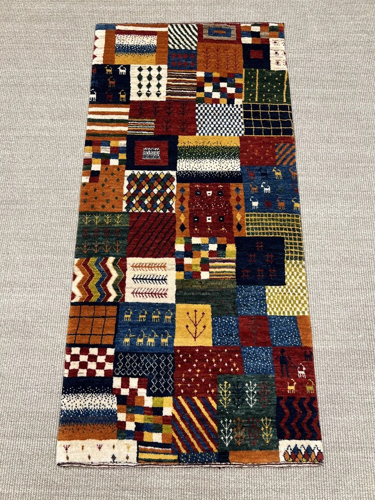 Loribaft Tappeto 80 x 170 (Iran) Annodato A Mano