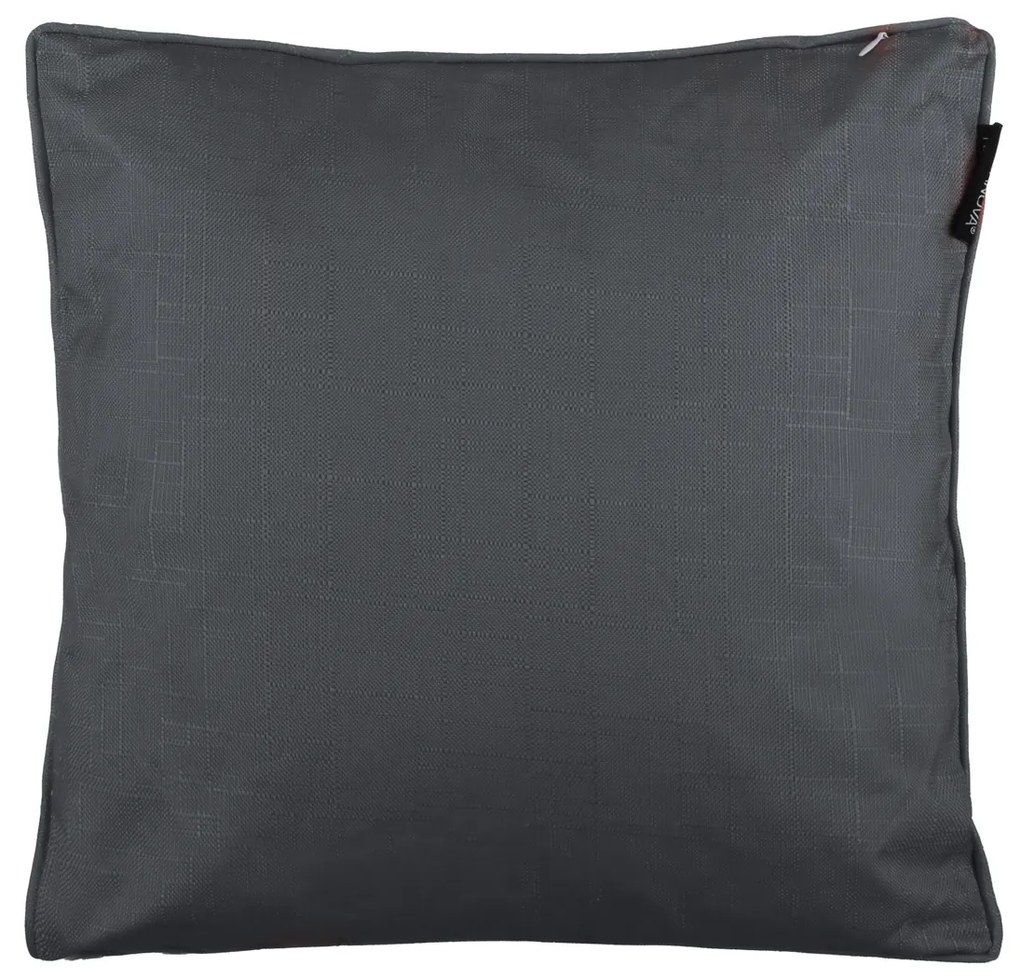 Cuscino divano antracite 40x40 cm idrorepellente