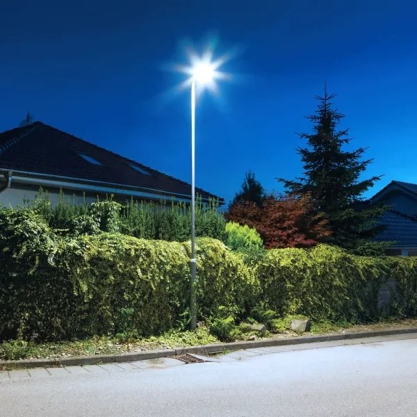 LED Lampione solare dimmerabile con sensore KERS LED/300W/3,2V 6500K IP65