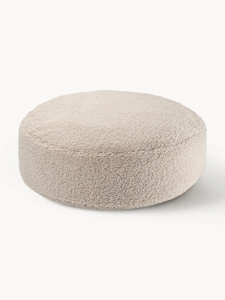 Pouf per bambini in teddy Sugar Ø 65 cm