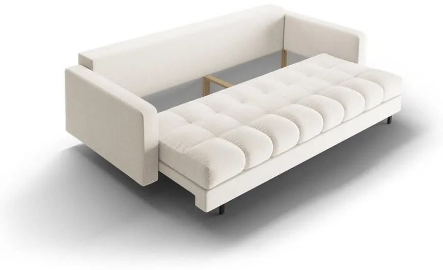 Divano color crema allungabile/con contenitore 222 cm Bali – Cosmopolitan Design