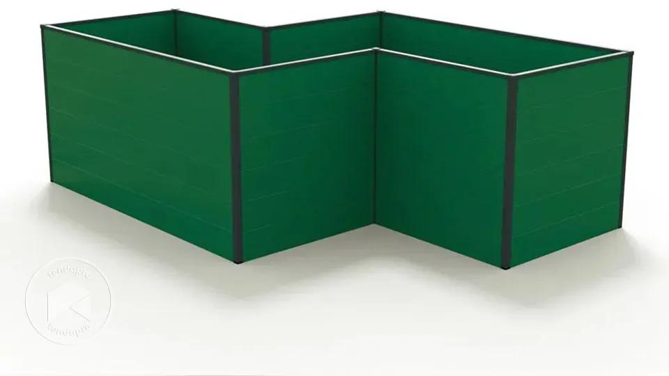 GFP 150 x 224 x 77 cm Orto rialzato, verde - (GFPV00572)