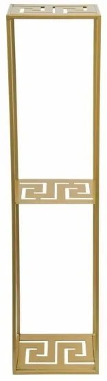 Portafiori 100x24 cm oro