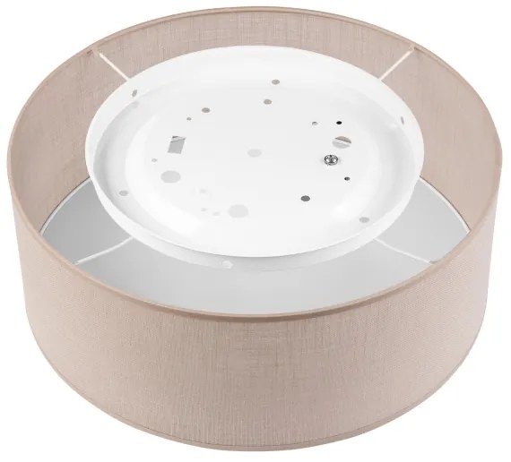 Plafoniera SIRJA 1xE27/60W/230V diametro 35 cm beige