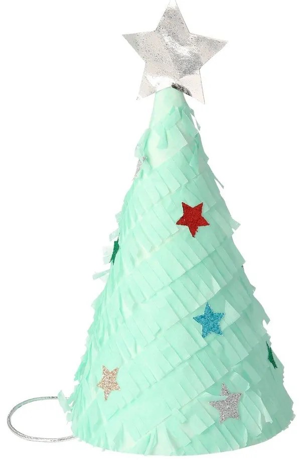 Cappelli da festa in set da 6 Christmas Tree - Meri Meri