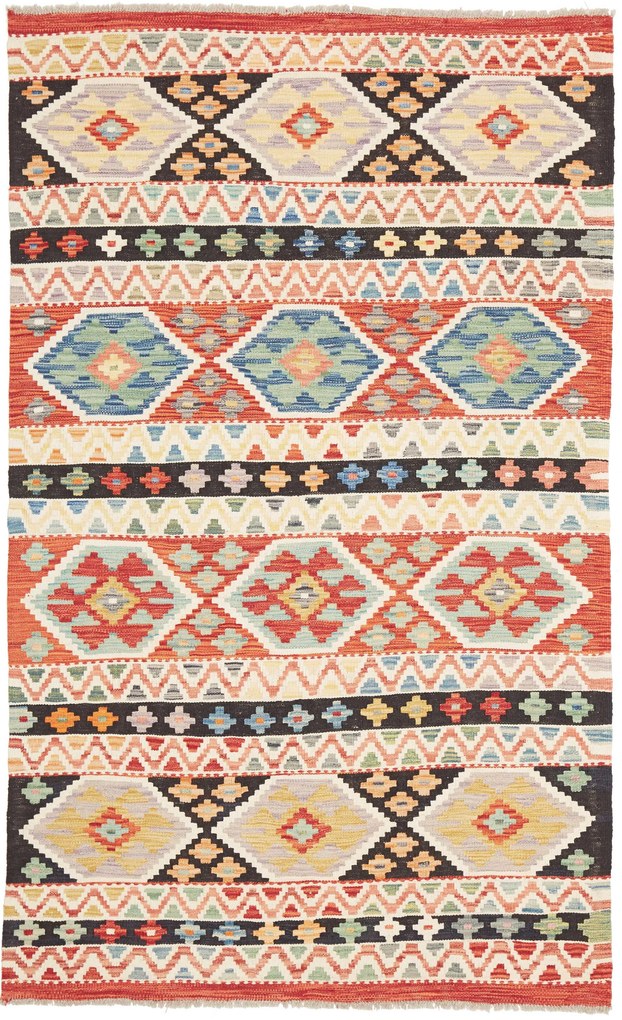 Kilim Tappeto 120x190 (Pakistan) Tessuto A Mano