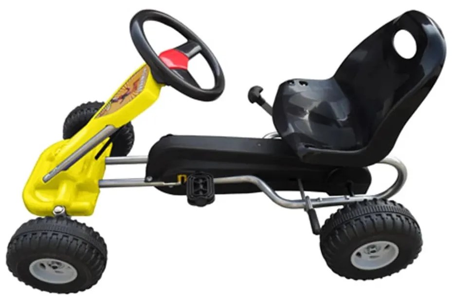 Go Kart a Pedali Cavalcabile, Giallo