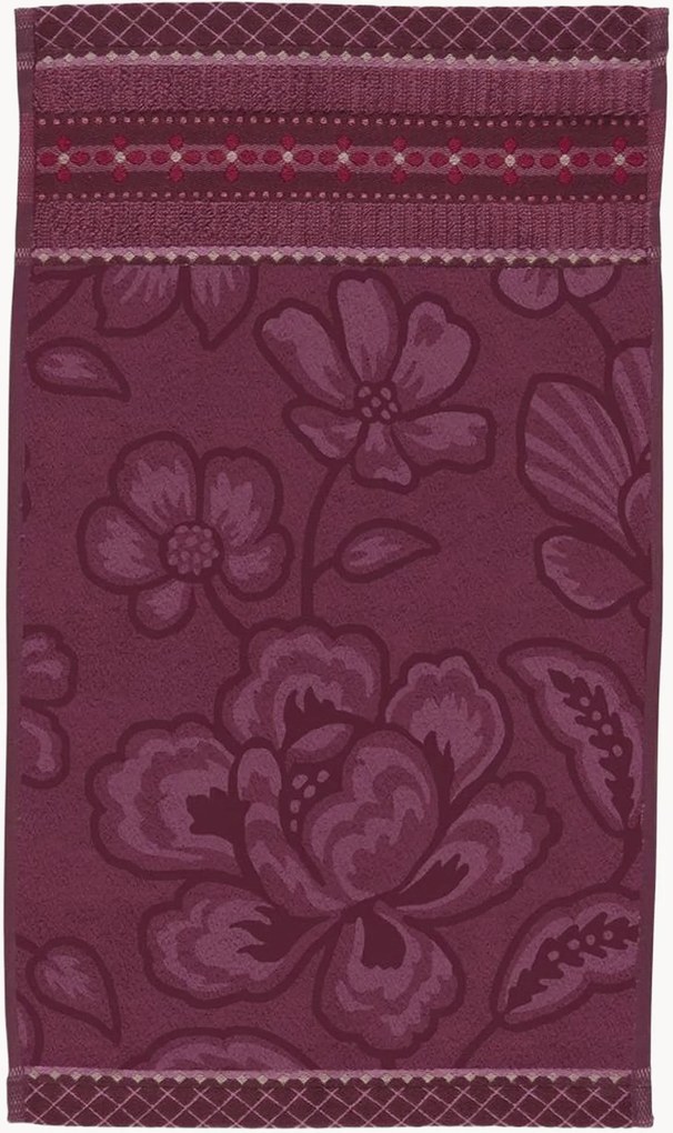 Asciugamano ospite in cotone spugna jacquard Jasmin