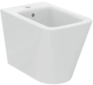 Ideal standard blend cube t368901 bidet a terra filo parete con fissaggi nascosti bianco