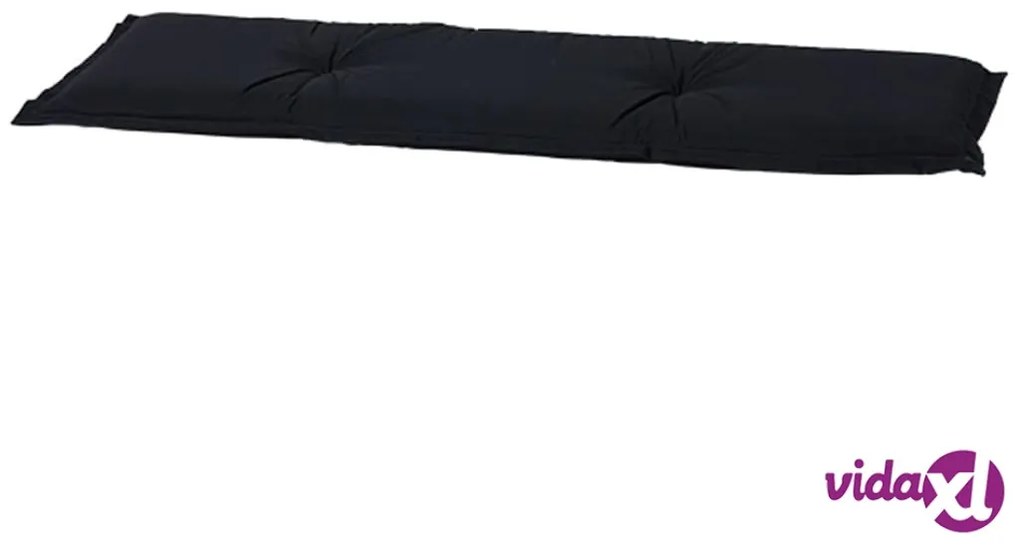 Madison Cuscino per Panche Panama 120x48 cm Nero