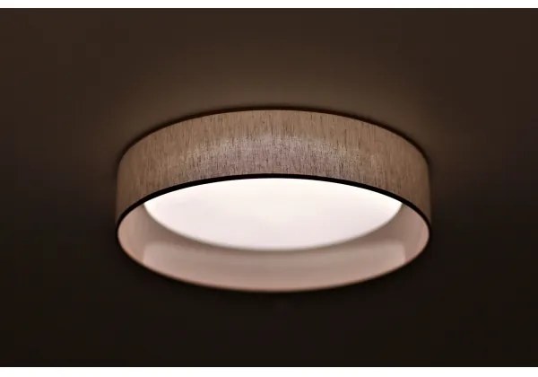 Duolla - Plafoniera LED ROLLER LED/24W/230V diametro 45 cm beige