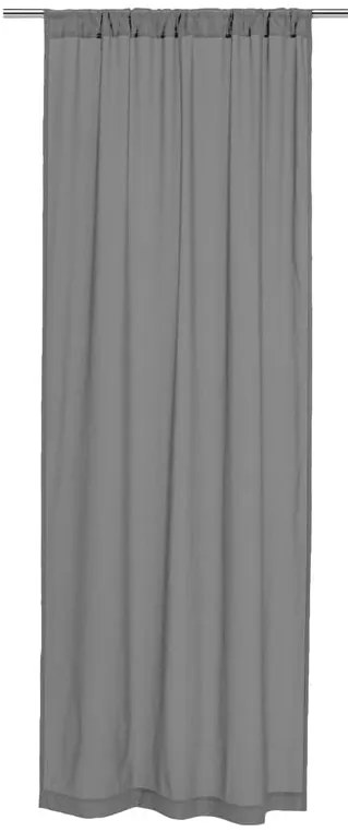 Tenda INSPIRE Ayden grigio, tunnel e passanti nascosti 200x270 cm