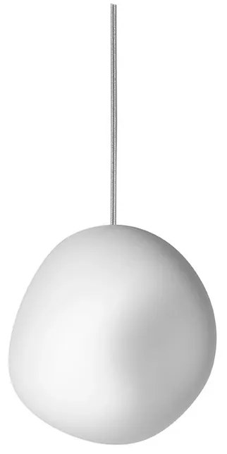 Hoba Piccola Lampada a Sospensione 10m Bianco - Foscarini