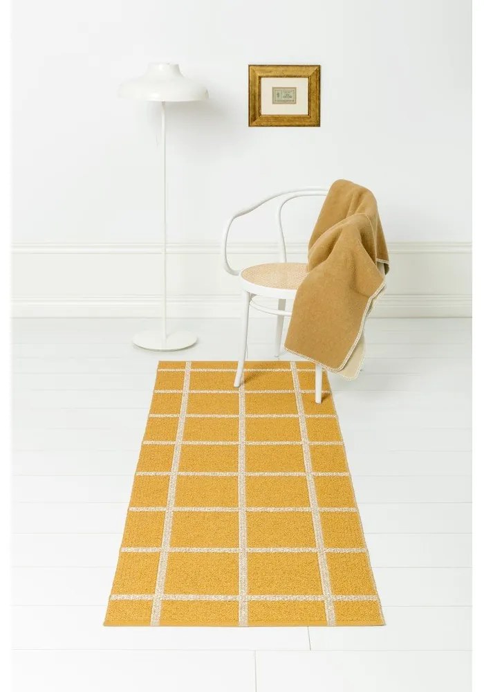 Passatoia da interno/esterno giallo ocra 70x150 cm Ada Ochre – Pappelina