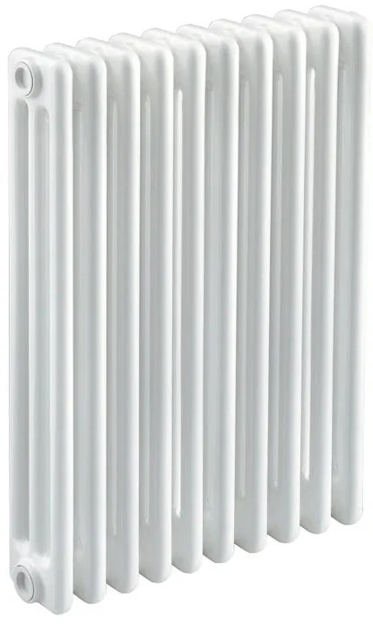 Radiatore acqua calda EQUATION Comby in acciaio 3 colonne, 10 elementi, interasse 623 mm, bianco