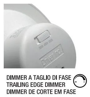 MOODY Faretto LED incasso tondo bianco dimmerabile 25W CCT regolabile