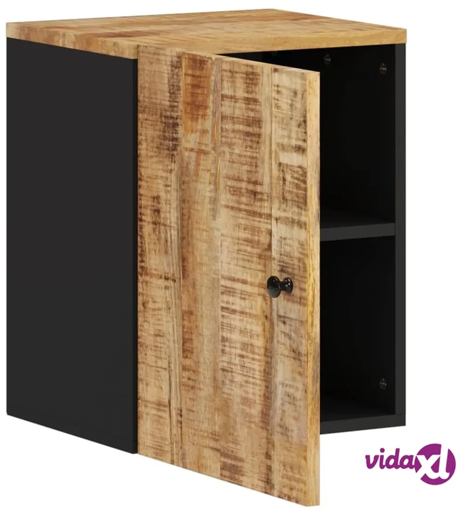 vidaXL Mobile da Bagno a Parete 38x33x48 cm in Legno Massello di Mango