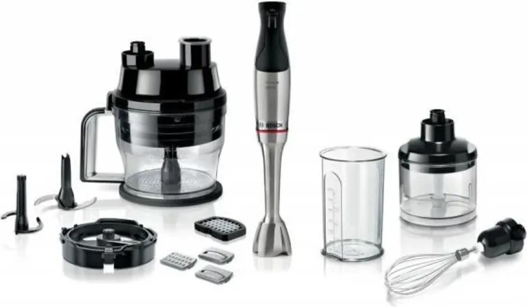 Bosch Haushalt ErgoMaster Serie 6 Frullatore ad immersione 1200 W con misurino, con Shaker, Multifunzione, Sbattitore,