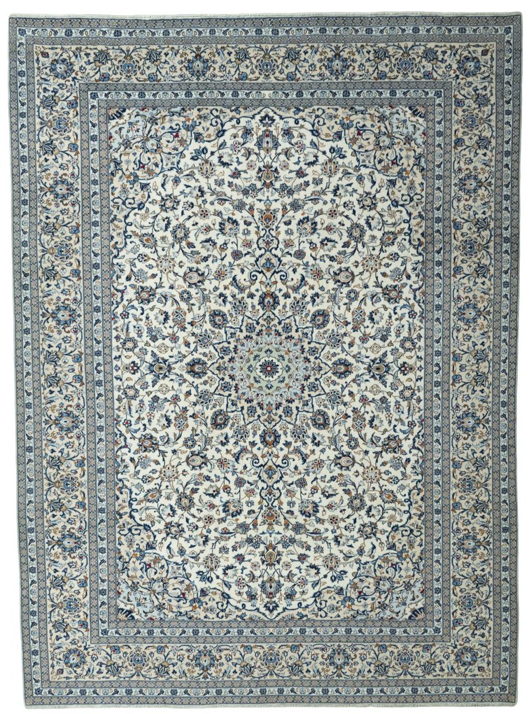 Kashan Tappeto persiano 290x400 Beige (Iran) Annodato A Mano