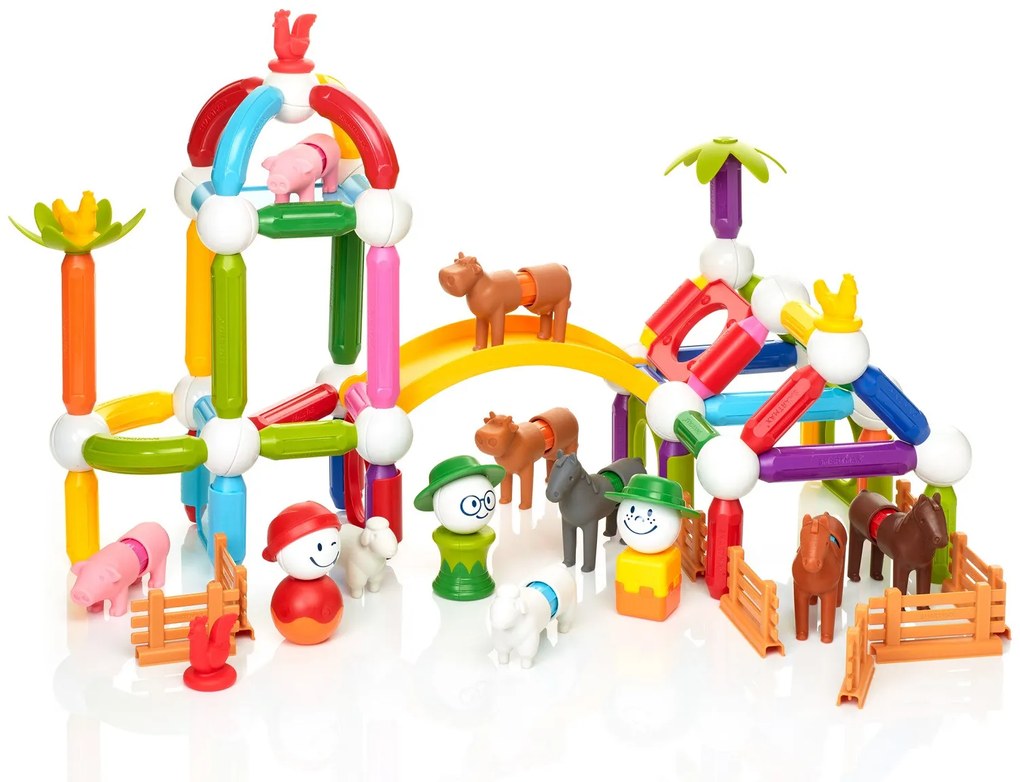 SmartMax - Contenitore - Set fattoria XXL - 116 pezzi