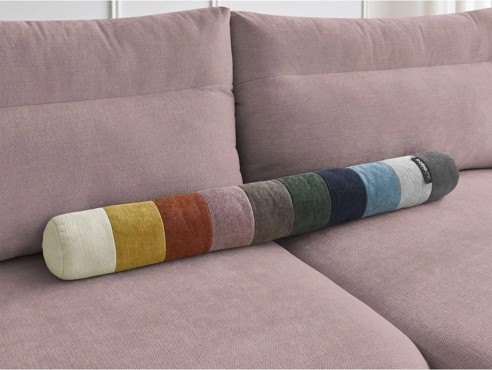 Divano angolare in rosa chiaro Aden – Bobochic Paris