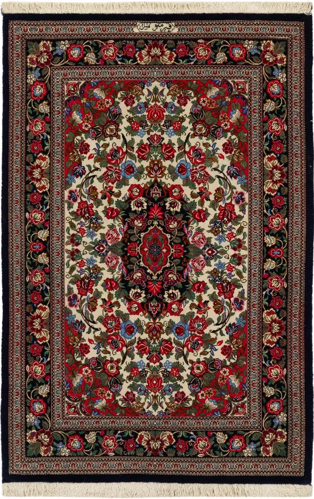 Ghom Tappeto persiano 110 x 160 (Iran) Annodato A Mano