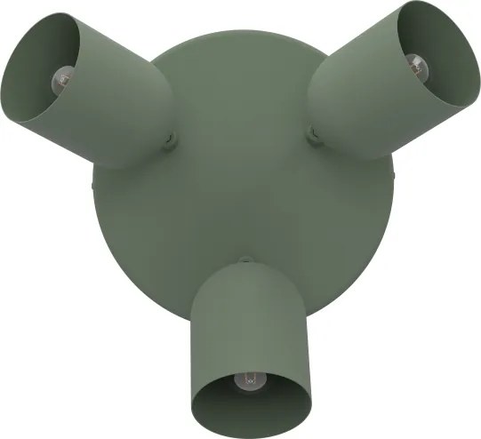 Eglo 44134 - Faretto TILSTON 3xE14/40W/230V verde