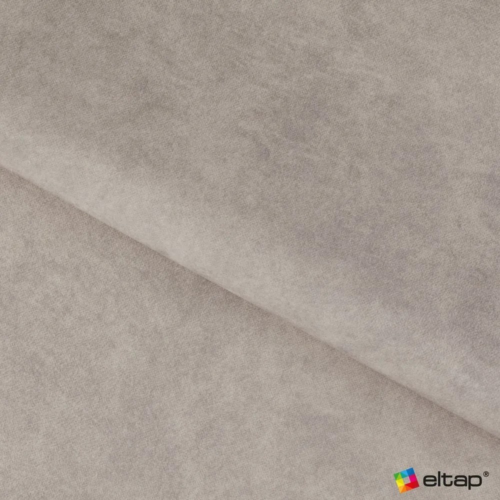 Letto matrimoniale imbottito beige con contenitore e rete inclusi 160x200 cm Plissa – ELTAP