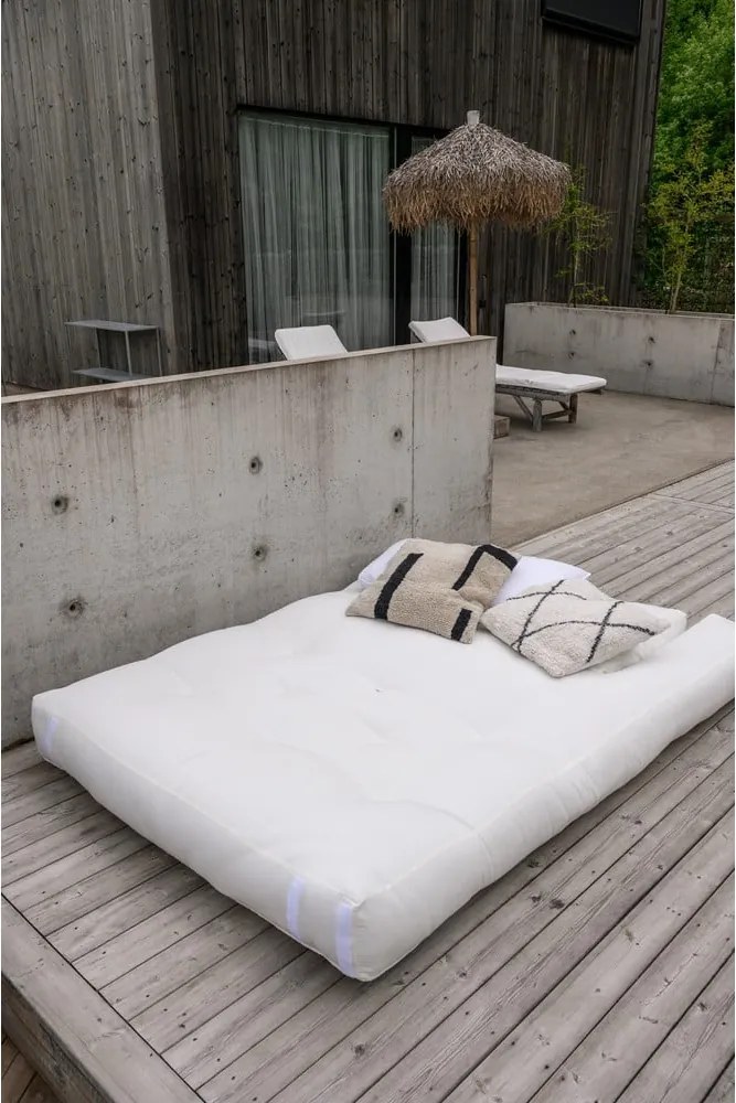 Divano letto bianco per esterni Design OUT™ Bianco Hippo - Karup Design