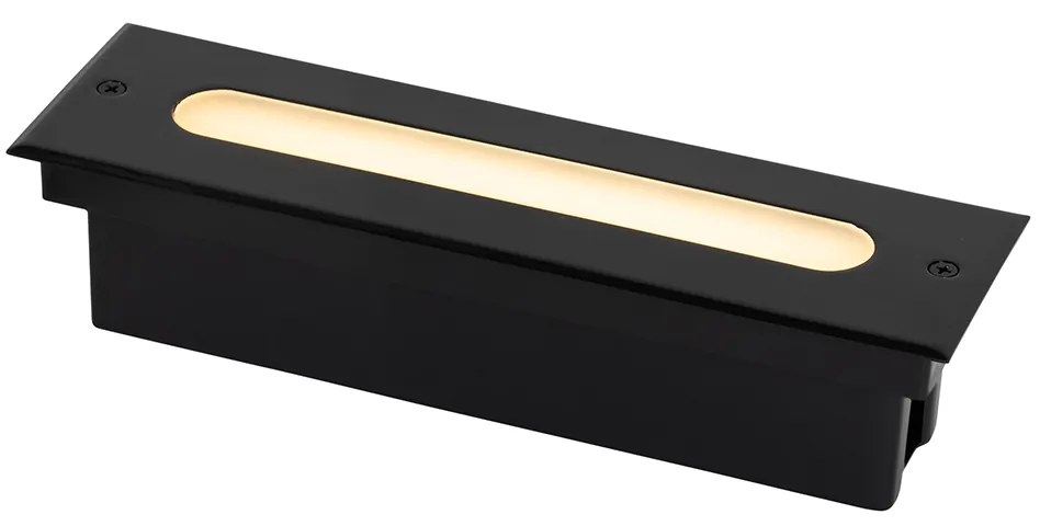 Faretto da incasso nero moderno 30 cm con LED IP65 - Eline