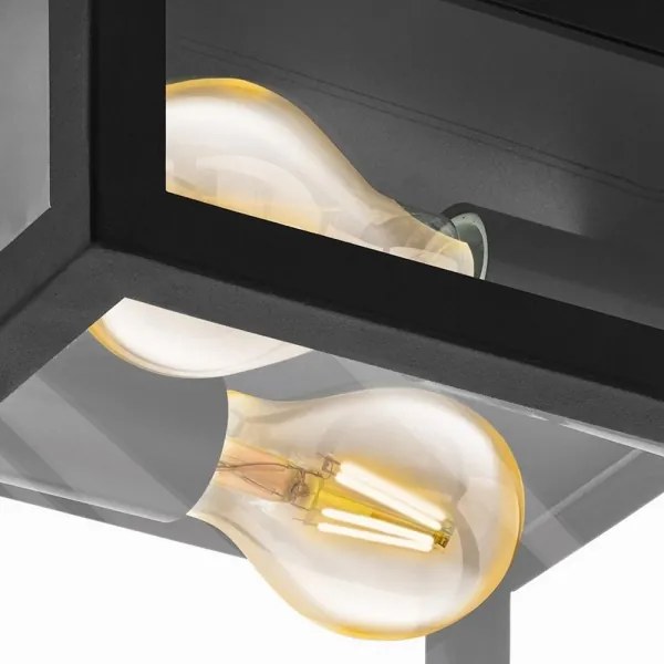 Eglo 99122 - Plafoniera da bagno AMEZOLA 2xE27/40W/230V