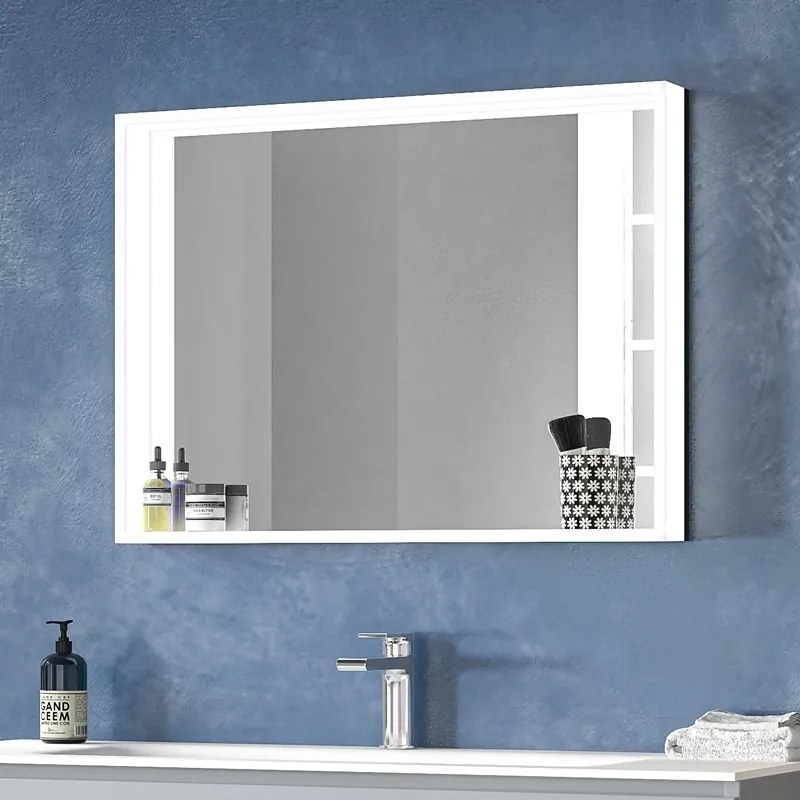 Composizione bagno sospesa con 2 mobili da 120cm | KAM-KK1202 - KAMALU