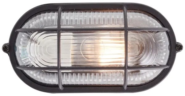 Brilliant - Plafoniera BOBBI 1xE27/40W/230V nera