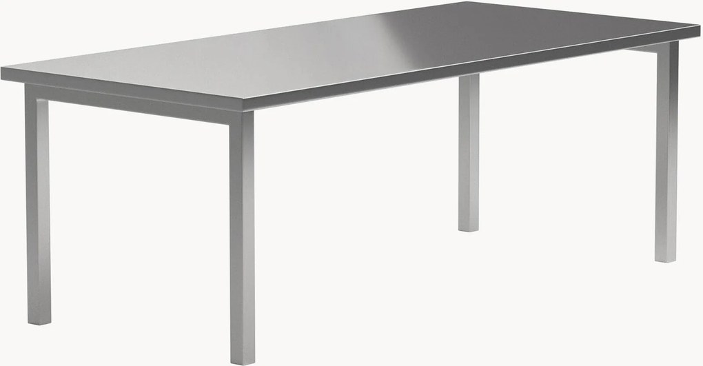 Tavolo in acciaio inossidabile Cilo, 210 x 95 cm