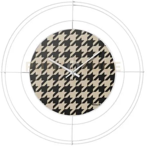 Orologio nudo piccolo pied de poule nero bianco ,pied de poule nero...