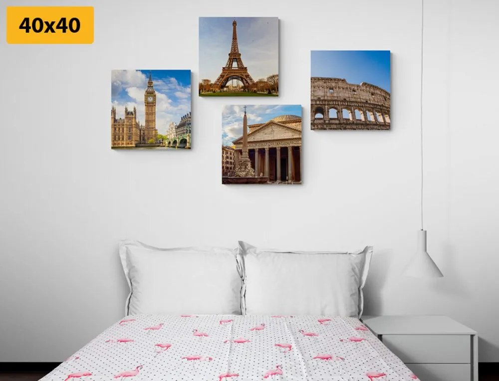 Set di quadri – Per gli amanti dei viaggi