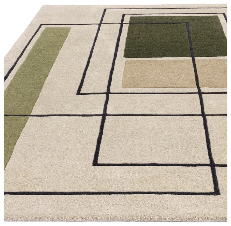 Tappeto in lana kaki-beige 200x290 cm Reef - Asiatic Carpets