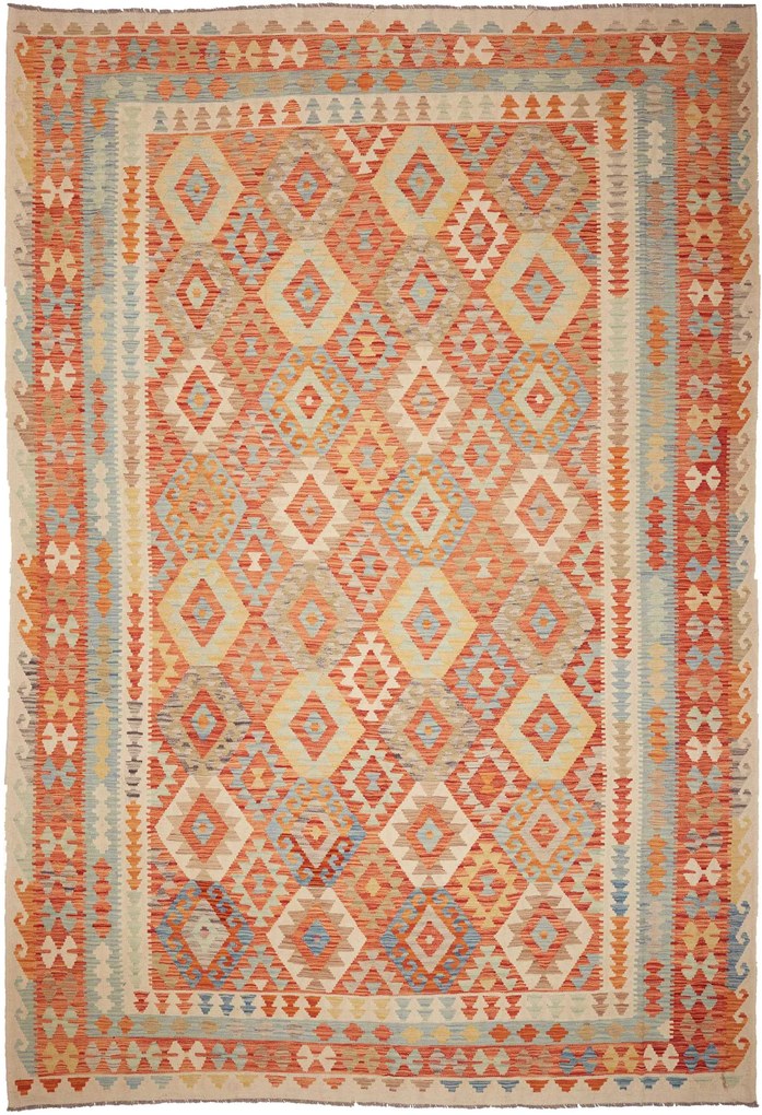 Kilim Tappeto 350 x 250 (Pakistan) Tessuto A Mano