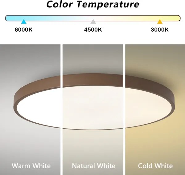 Brilagi-LED corpo illuminante dimmerabile POOL SMART LED/128W/230V 100 cm Wi-Fi Tuya + telecomando, marrone