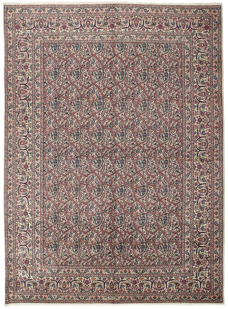 Tabriz Tappeto 290 x 390 (Iran) Annodato A Mano