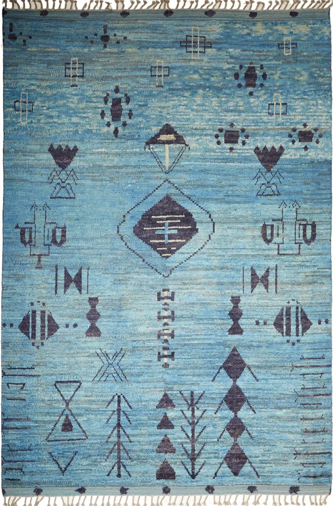 Berber Tappeto 350 x 250 (Pakistan) Annodato A Mano