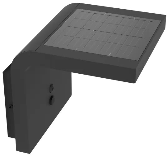 Eglo 901082-Applique a LED solare con sensore SPIANTE LED/6,5W/3,7V IP44